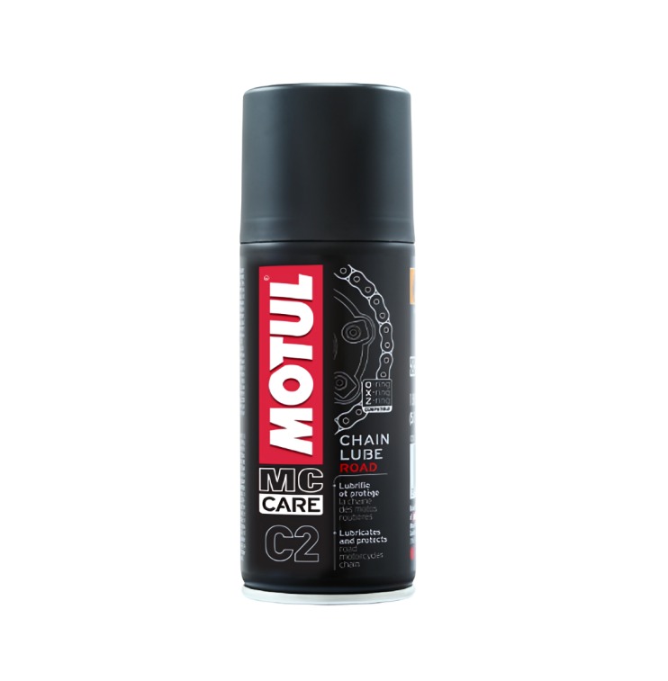 MOTUL MC CARE™ C2 CHAIN LUBE ROAD Giảm ma sát tránh thất thoát công suất và tăng tuổi thọ sên xích