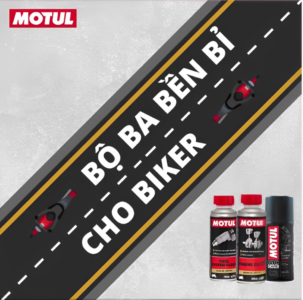 Phụ gia cho xe máy Motul Việt Nam cung cấp các sản phẩm chính hãng, chất lượng cao, đáp ứng mọi nhu cầu bảo dưỡng