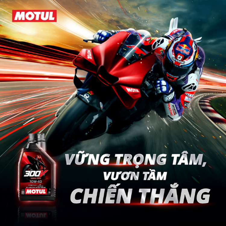 Chọn dầu nhớt cao cấp cho xe côn tay 250cc từ Motul đảm bảo hiệu suất động cơ vượt trội
