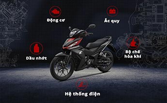 QUY TRÌNH BẢO DƯỠNG XE MÁY CHUẨN CHUYÊN GIA