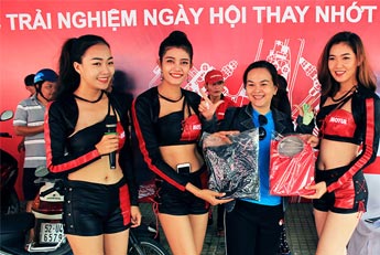 MOTUL TỔ CHỨC NGÀY HỘI “THAY NHỚT MIỄN PHÍ 2017”