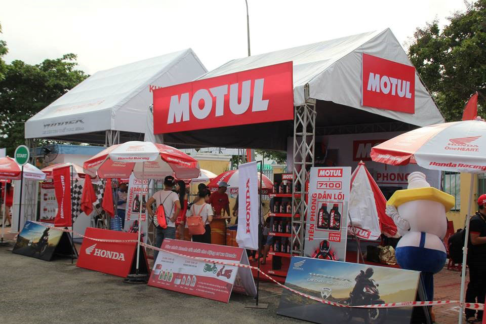 Motul tham gia giải đua xe mô tô cúp vô địch quốc gia 2016